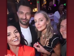 Tańce na stole i śmietanka TVN-u. TAK Agnieszka Woźniak-Starak świętowała w weekend 45. urodziny [FOTO]