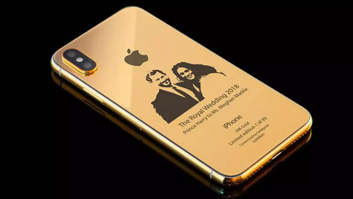 iPhone X Royal Wedding Edition: drogi smartfon z okazji ślubu księcia Harry'ego i Meghan Markle