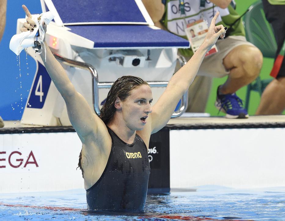 Megvan az olimpiai arany! Valóra vált Hosszú Katinka álma! /Fotó: MTI - Kovács Tamás