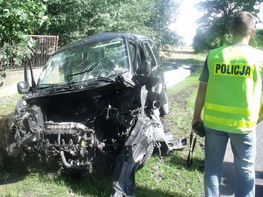 Pijany kierowca zabił człowieka! FOTO