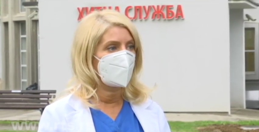 Načelnica anestezije  KBC "Dragiša Mišović" Duška Ignjatović