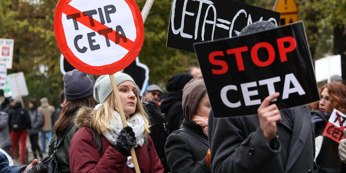 CETA. Walonia się sprzeciwiła
