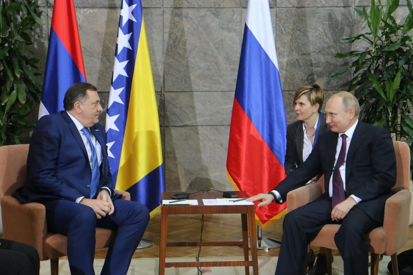 Milorad Dodik i Vladimir Putin