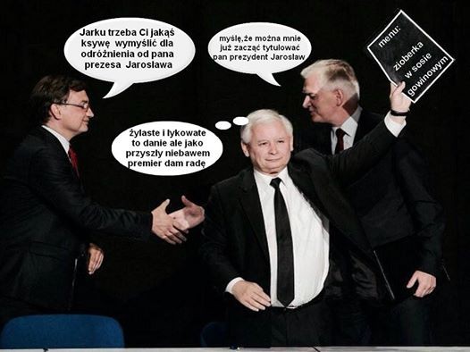 mem z Jarosławem Kaczyńskim / Nie lubię PiS-u