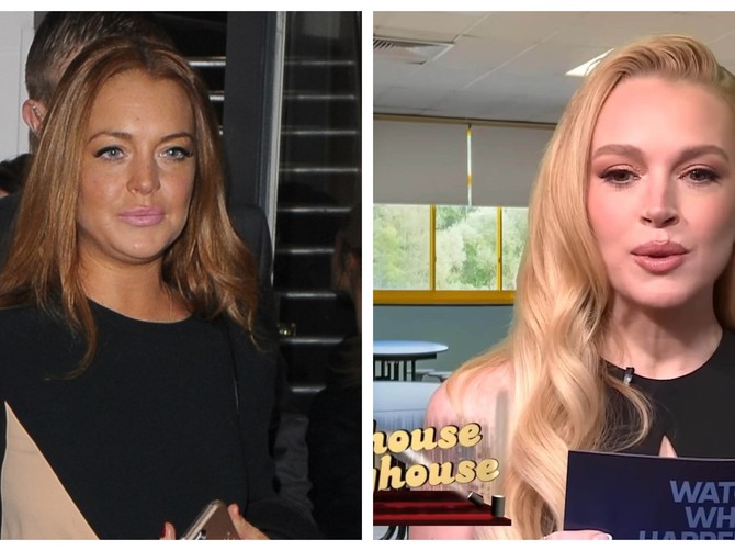 Lindzi Lohan nekad i sad