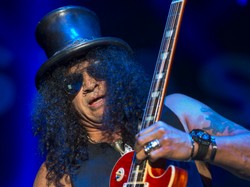 Slash i jego konspiratorzy obiecują Polakom "dobry rockowy show" [ZDJĘCIA]