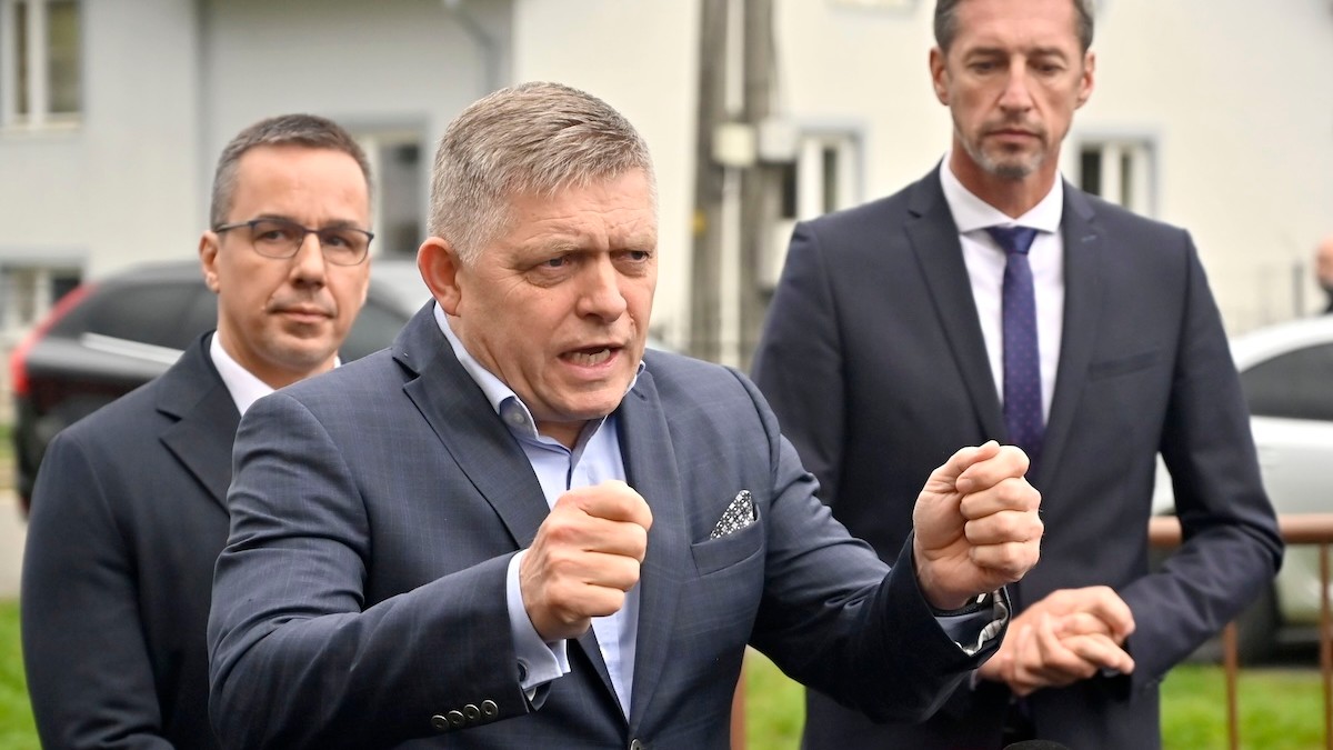 Erik Tomáš, Robert Fico a Milan Majerský