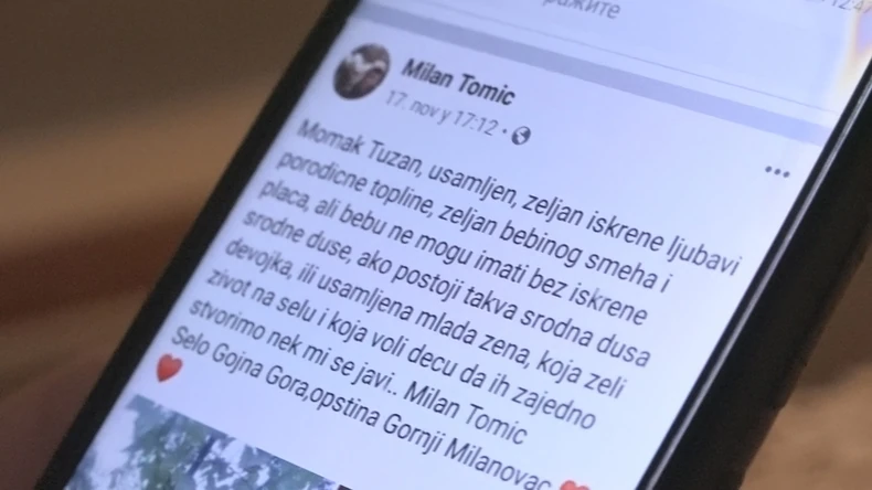 Pokušao da se skrai pre društvenih mreža