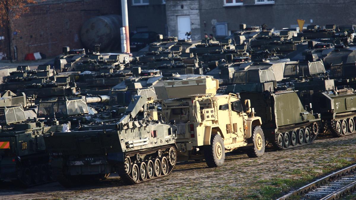 Brytyjskie wojska wracają z ćwiczeń w Polsce