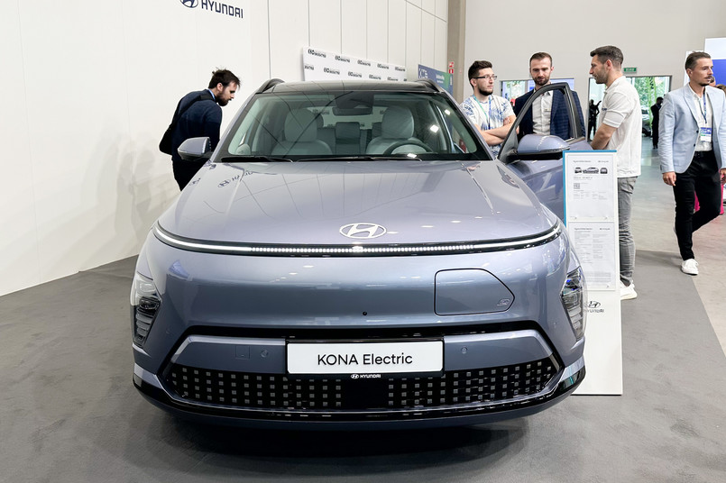 Hyundai Kona EV na Kongresie Nowej Mobilności 2023