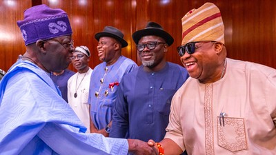 President Bola Tinubu with some state governors [Presidency]