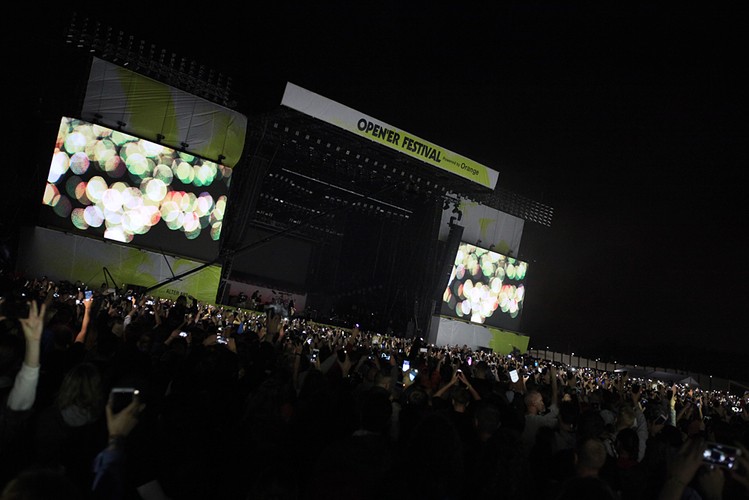 Foo Fighters na Open'er Festival 2017; 29.06.2017