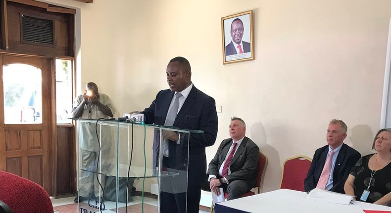 DCI George Kinoti at the opening of the Child Protection Unit