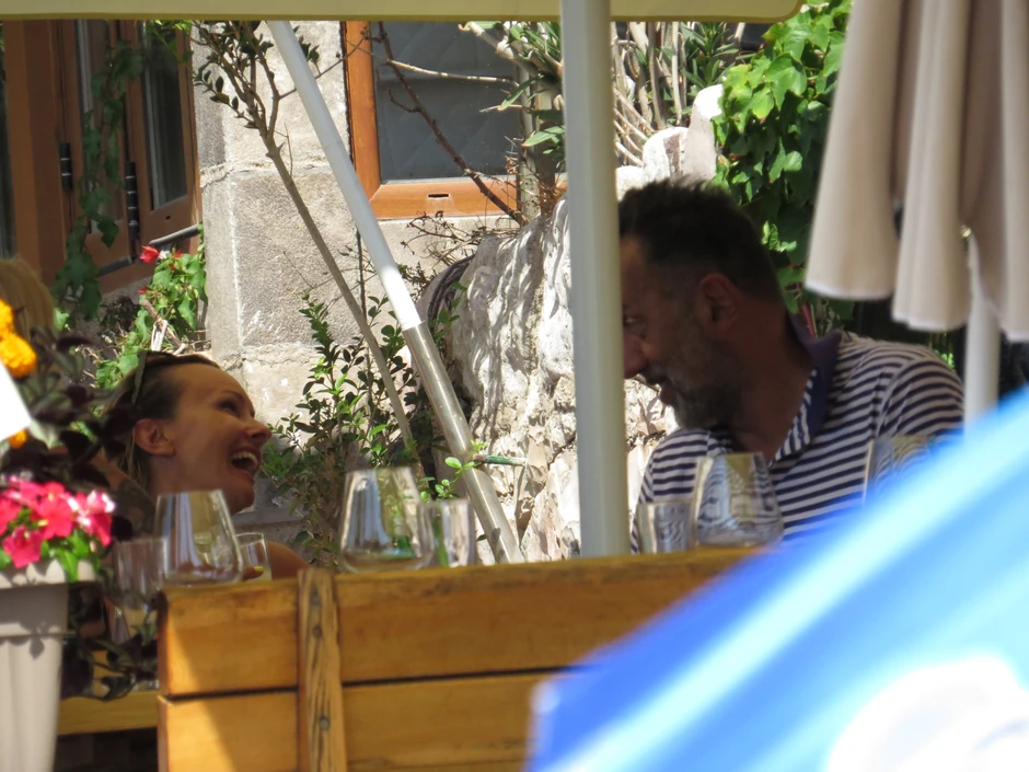 Vlade Divac sa ženom
