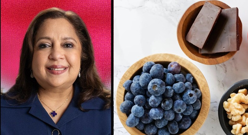 Foods like berries, chocolate, greens, and nuts help support a healthy gut and protect your brain at the same time.Courtesy of MasterClass/Getty Images/Cathy Scola