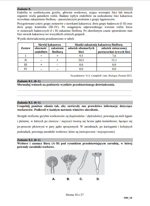 Jak Poznawać Biologię Klasa 5 Matura 2019. Biologia rozszerzona [ARKUSZE i ODPOWIEDZI] - Wiadomości