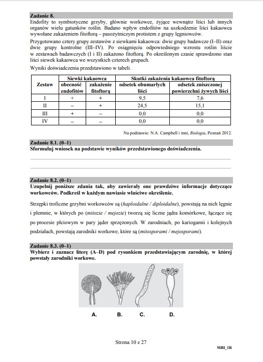 Matura 2019. Biologia rozszerzona [ARKUSZE i ODPOWIEDZI] - Wiadomości