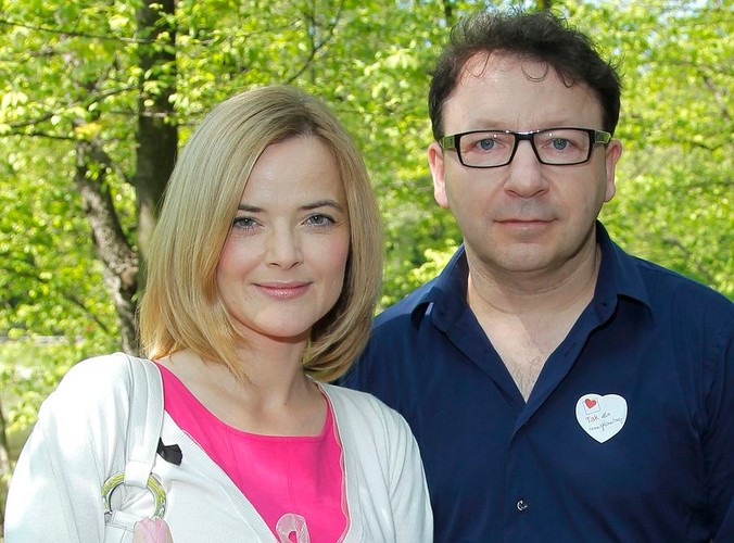 Monika Richardson i Zbigniew Zamachowski