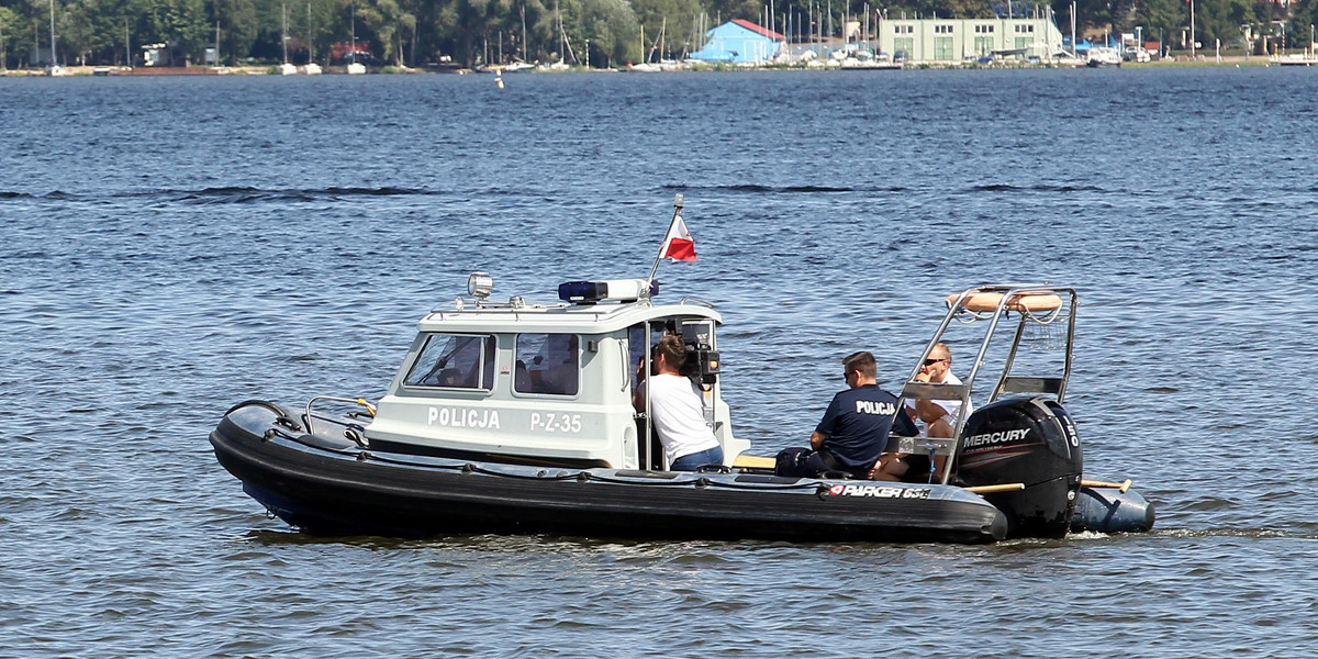 Ciężarna kobieta wypadła z żaglówki. Nie umiała pływać