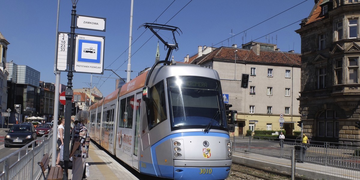 przystanek tramwaj wrocław