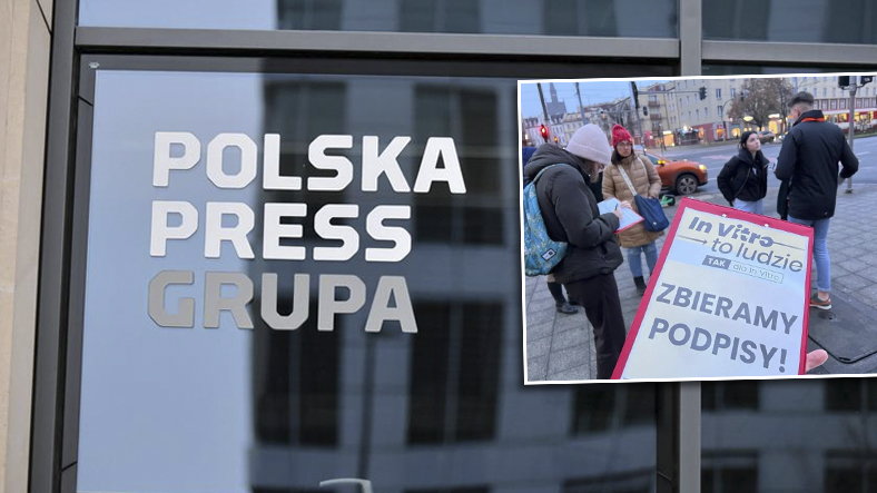 Siedziba wydawnictwa Polska Press w Warszawie. Fot. PAP/Marcin Obara