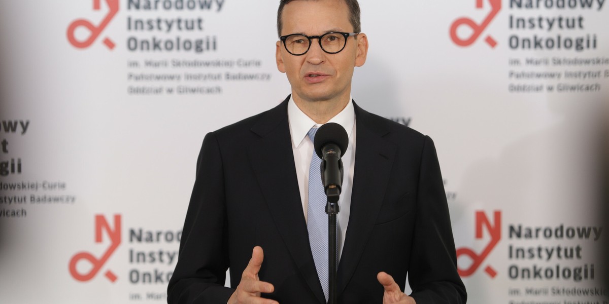 Premier Mateusz Morawiecki.