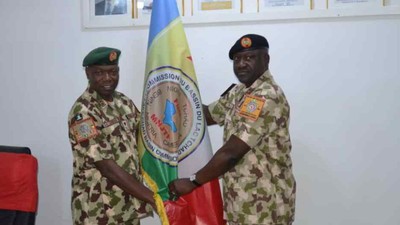 Maj-Gen Ali takes over as MNJTF Commander. [NAN]