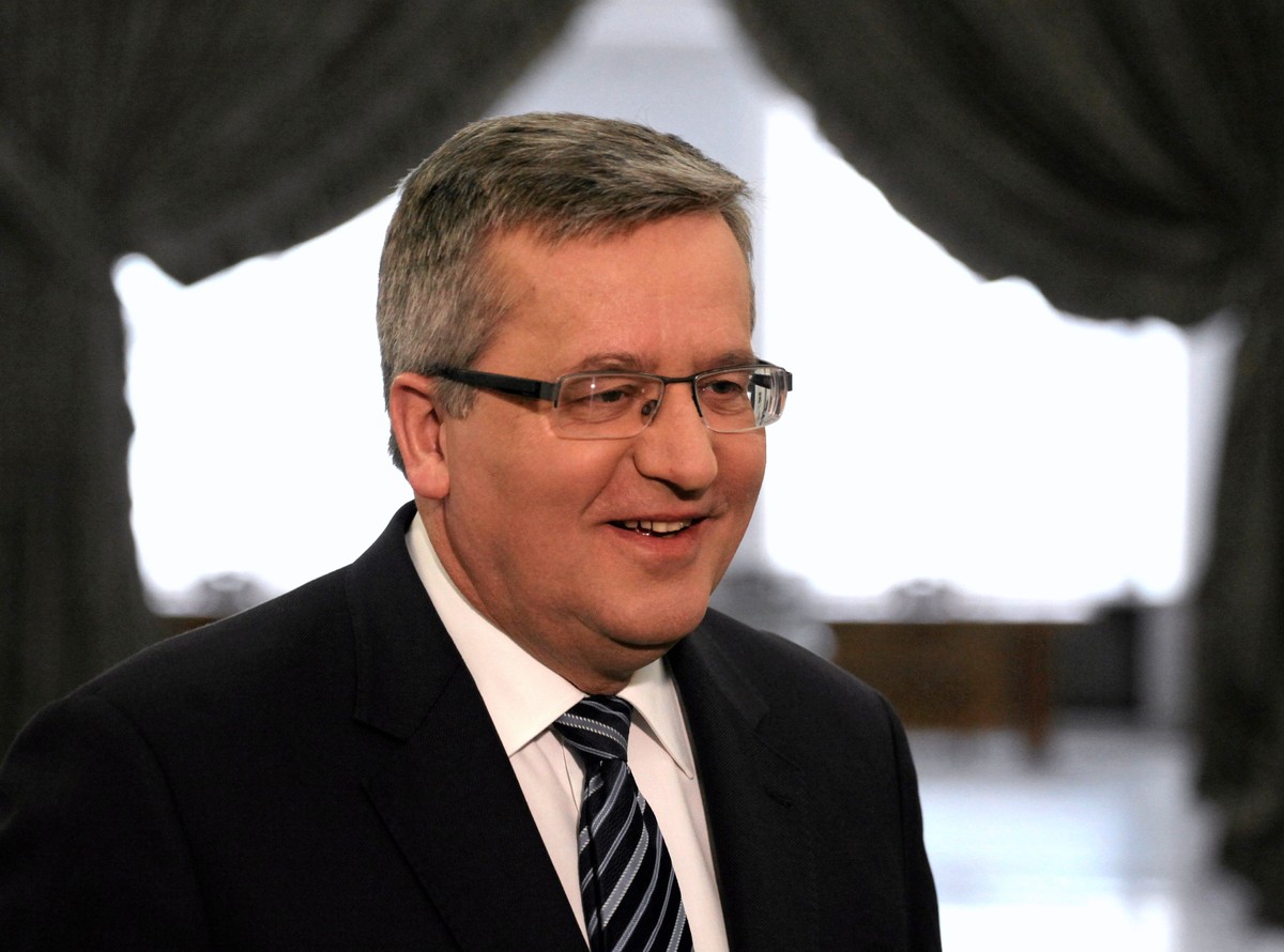 Prezydent Bronisław Komorowski