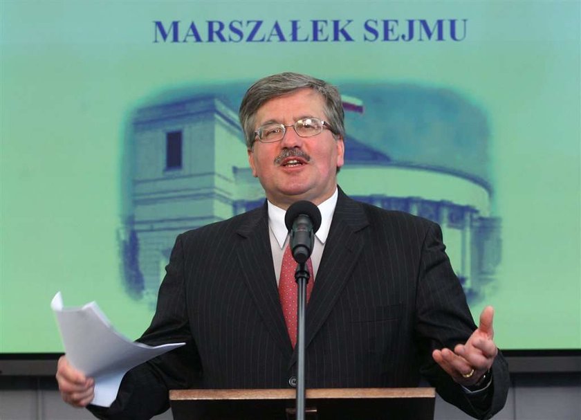 Co Komorowski zrobi z ustawą o IPN?