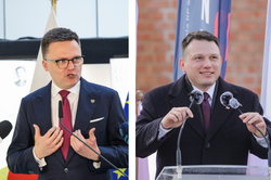 Hołownia idzie na wojnę z Mentzenem. "Nie możemy dopuścić do scenariusza ze Słowacji i Francji"