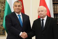 Viktor Orban i Jarosław Kaczyński