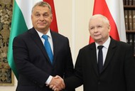 Viktor Orban i Jarosław Kaczyński