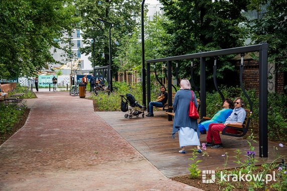 Ogród Kasztanowy już otwarty. To nowy park kieszonkowy w Krakowie