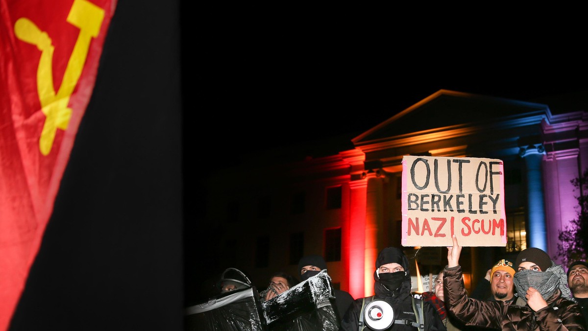 Violent Protests Erupt At UC Berkeley Against Speech By Breitbart Writer