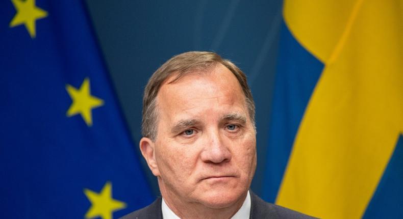 Swedish Prime Minister Stefan Lofven insists the situation is improving with the number of cases and deaths falling