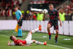 "Częstochowa" padła 35. sekund przed końcem. Raków nie przetrwał naporu Slavii [WIDEO]