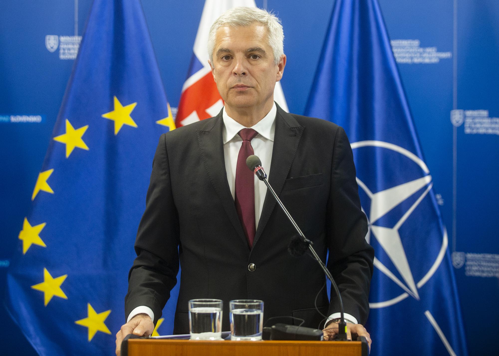 Bývalý minister zahraničných vecí a európskych záležitostí SR Ivan Korčok (nominant SaS).