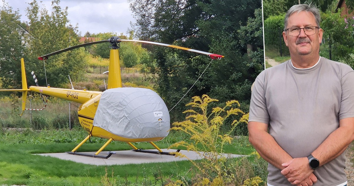 Helikopter sąsiada rujnuje im spokój! Mieszkańcy Pilchowa wściekli: "Aż szyby dzwonią w oknach!
