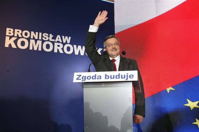 Komorowski. To mu wyszło, na tym poległ