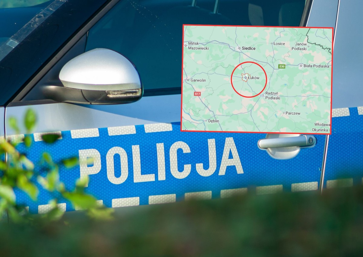 Eksplozja pod Łukowem. Na pole kukurydzy spadł nieznany obiekt