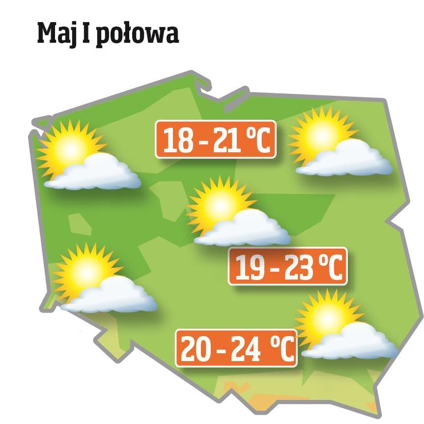 I połowa maja