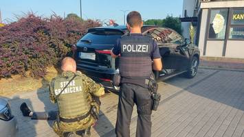 Polsko-niemiecki patrol zatrzymał ukraińskiego kierowcę w Lexusie. Szybko odkryto, dlaczego prowadził