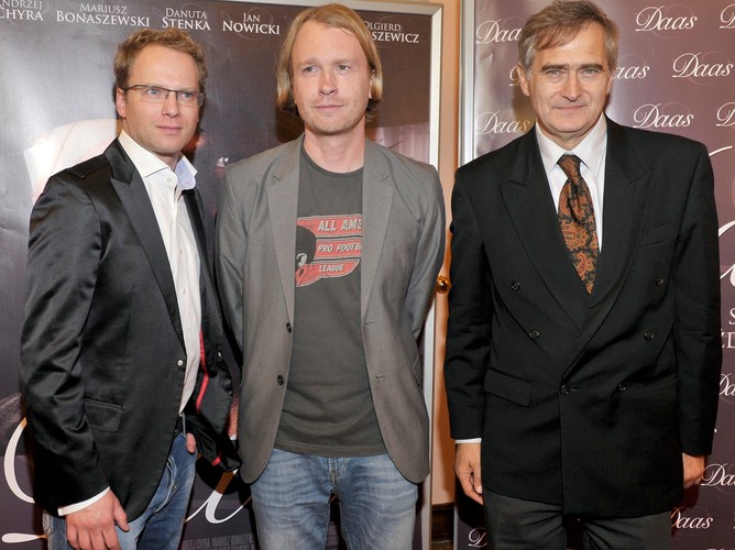 Maciej Stuhr, Adrian Panek i Olgierd Łukaszewicz