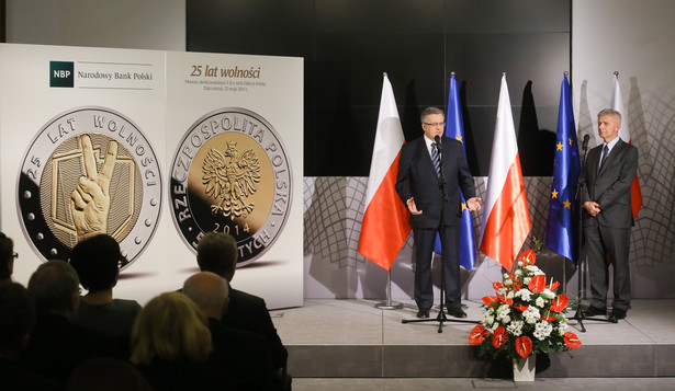 Prezydent w NBP: Polska przeżywa prawdziwy złoty wiek