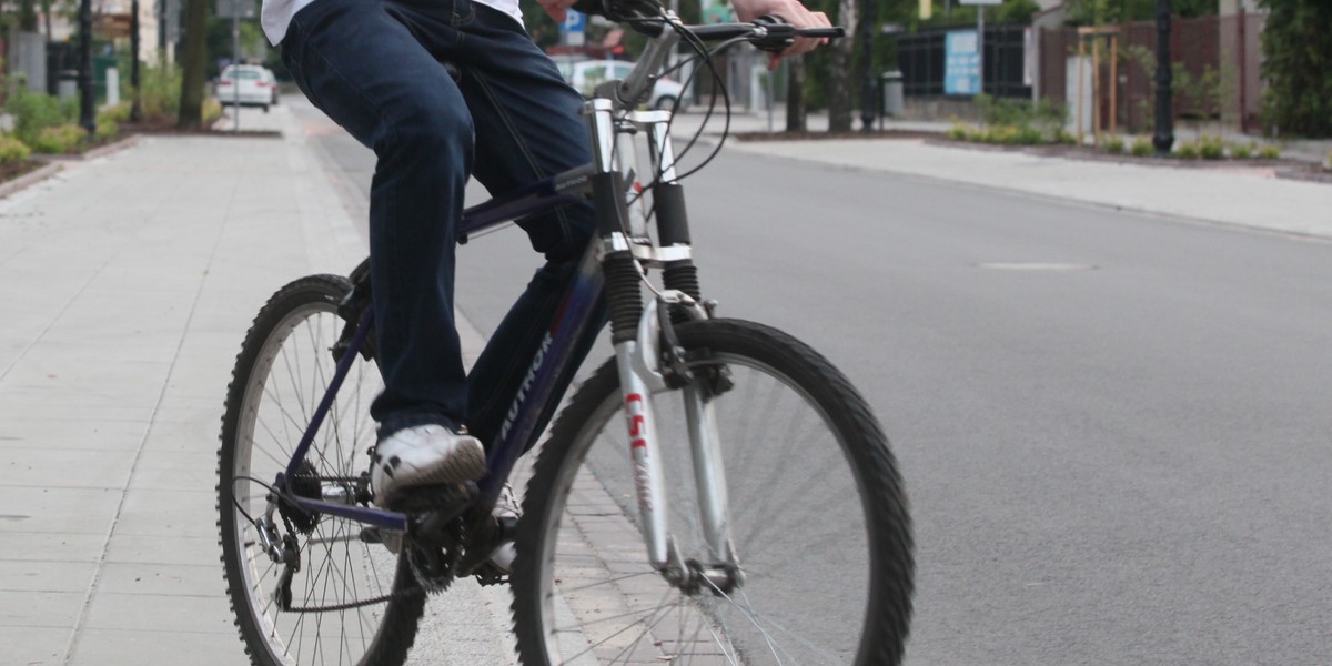 Wskoczył na rower, mając 3,2 promila alkoholu w organizmie. Dostał 2,5 tys. zł kary.