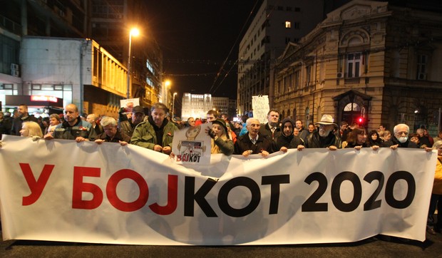 Protest, Građanski otpor, Subota 7. mart