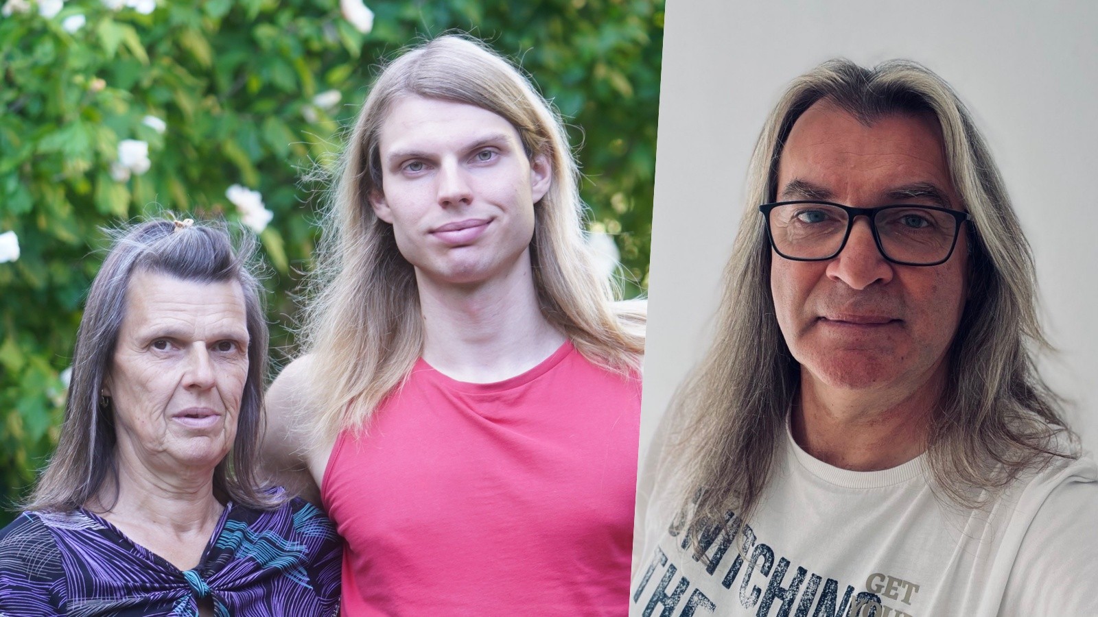 Tomáš s mamou zo šou  Mama, ožeň ma! a Braňo Mojsej. 