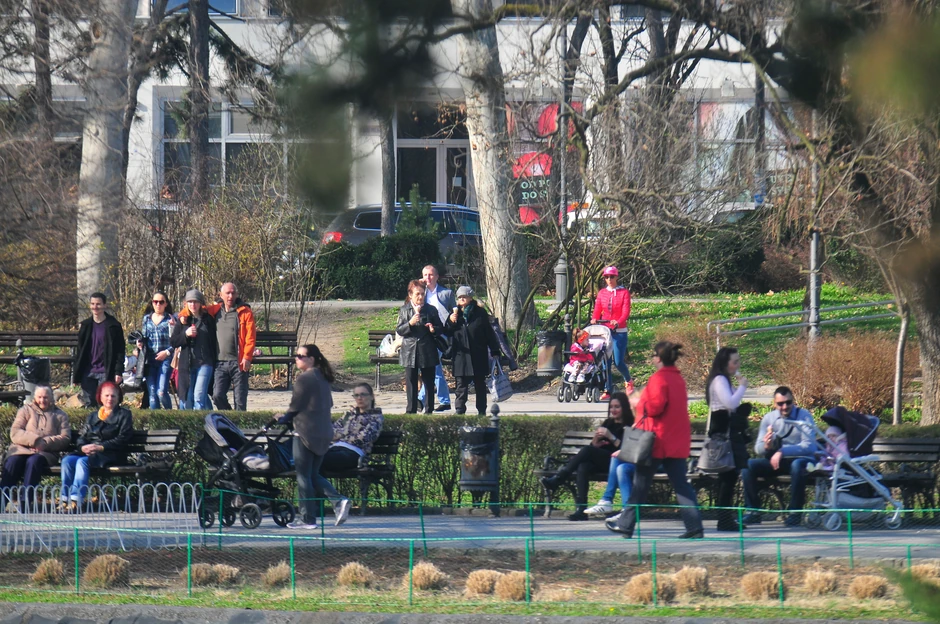 Novi Sad 576 toplota prolece sunce foto Robert Getel