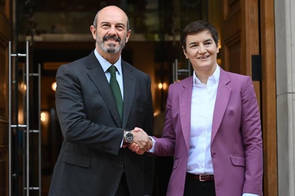 Brnabić sa predsednikom španskog Senata o unapređenju saradnje dve zemlje: 