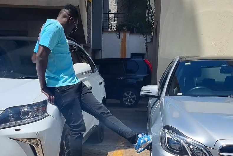 Oga Obinna and his two cars